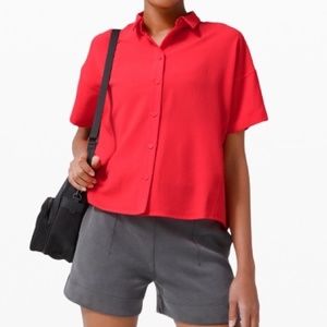 Lululemon full day ahead shirt NWT